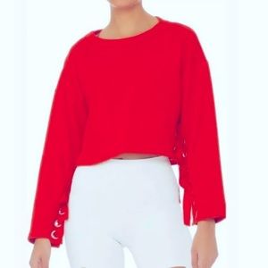 ❄️Holiday Sale❄️ - Alo Yoga suspension pull over lace up sweatshirt